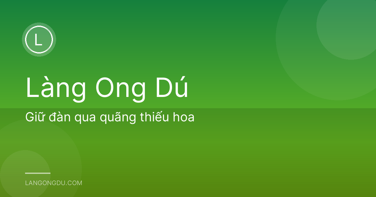 Giữ đàn qua quãng thiếu hoa