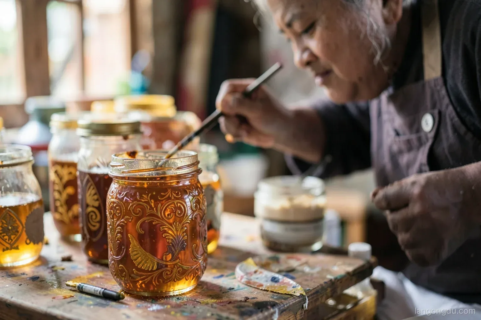 Mật của xóm dùng và biếu ra sao