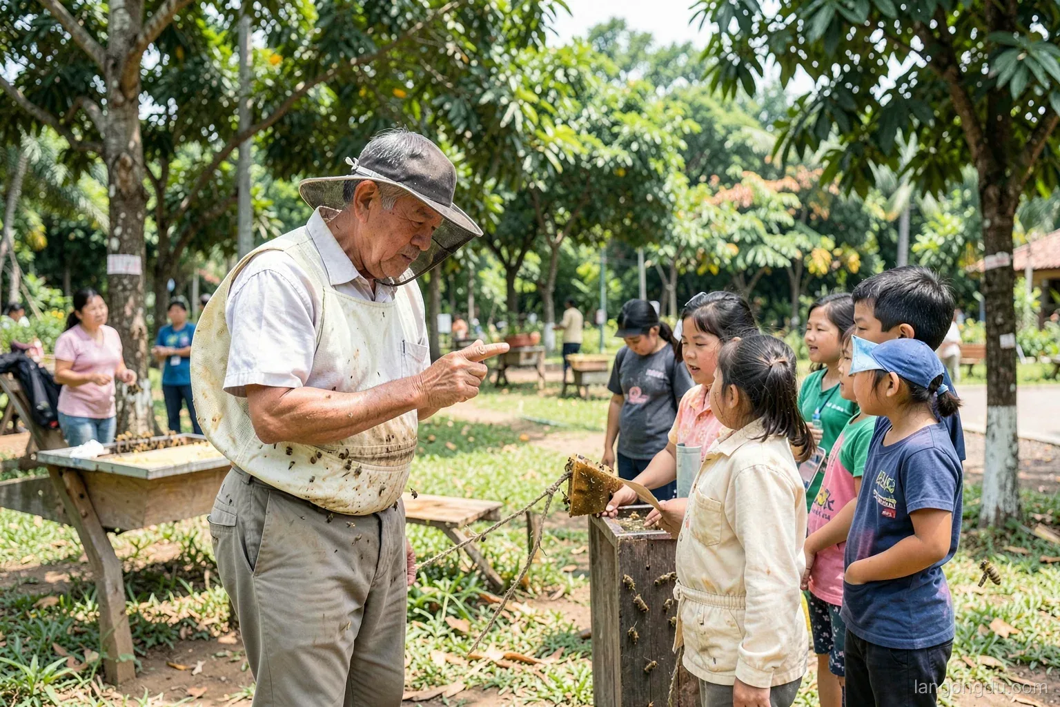 Học hỏi giữa các hộ trong xóm