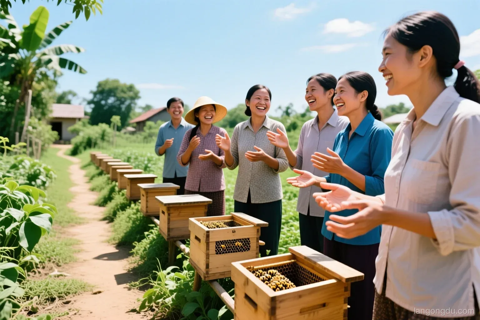 Làng nuôi ong dú vài năm: cả xóm nghĩ khác ra sao