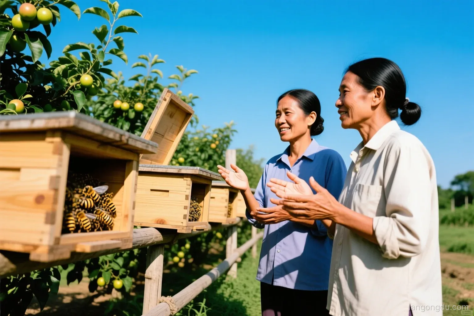 Hộ mới nuôi ong dú trong làng: bắt đầu từ hàng xóm